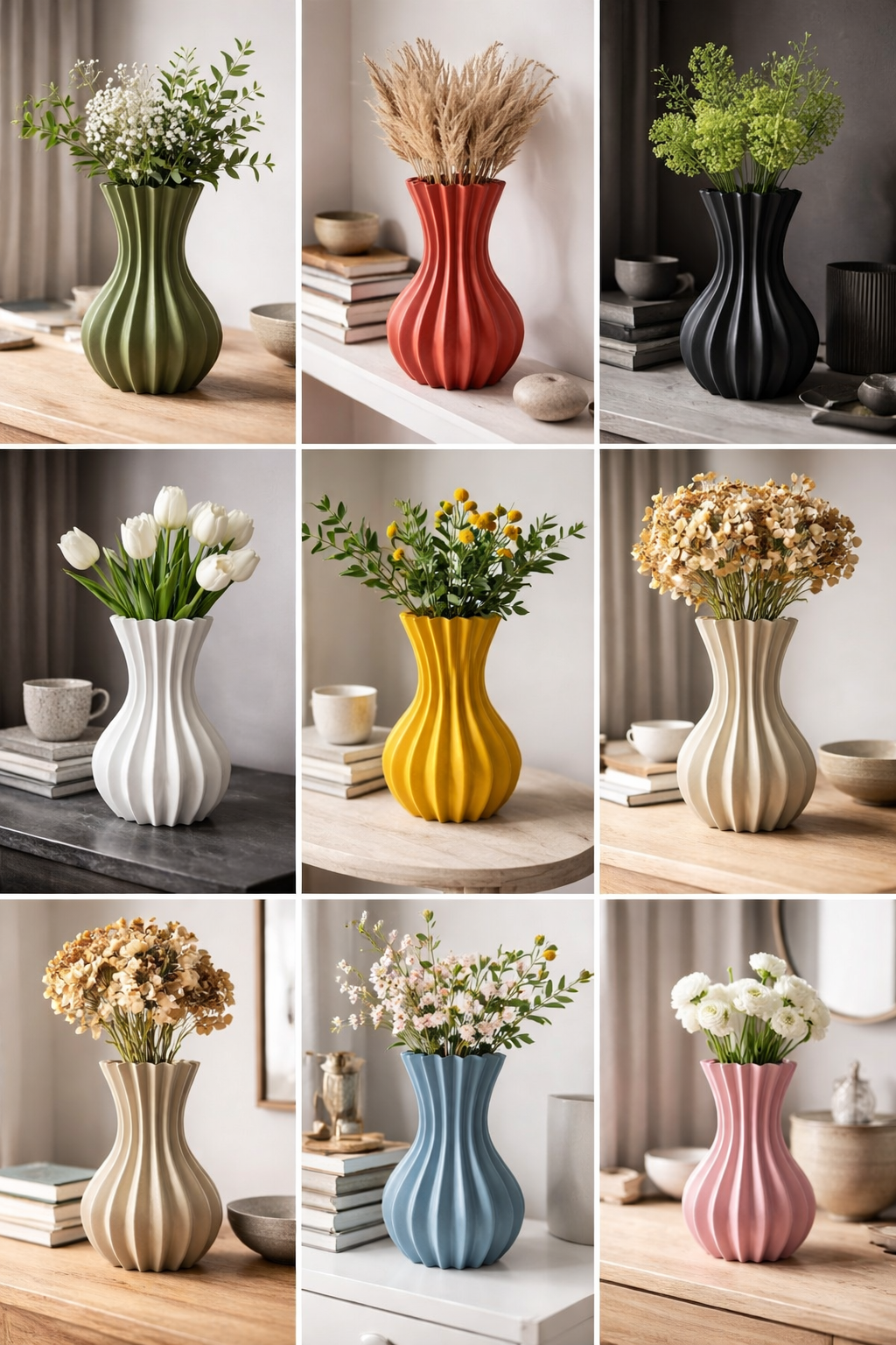 3D tištěná váza z PLA